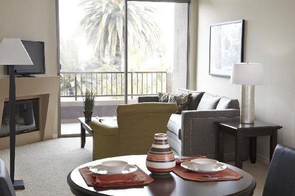 Hotel Oakwood At Palazzo East Los Angeles Zimmer foto